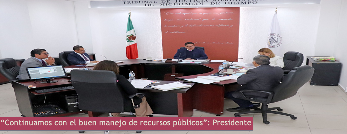 “Continuamos con el buen manejo de recursos públicos”: Presidente